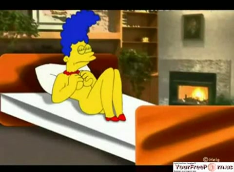 Marge Simpson gaat raar 